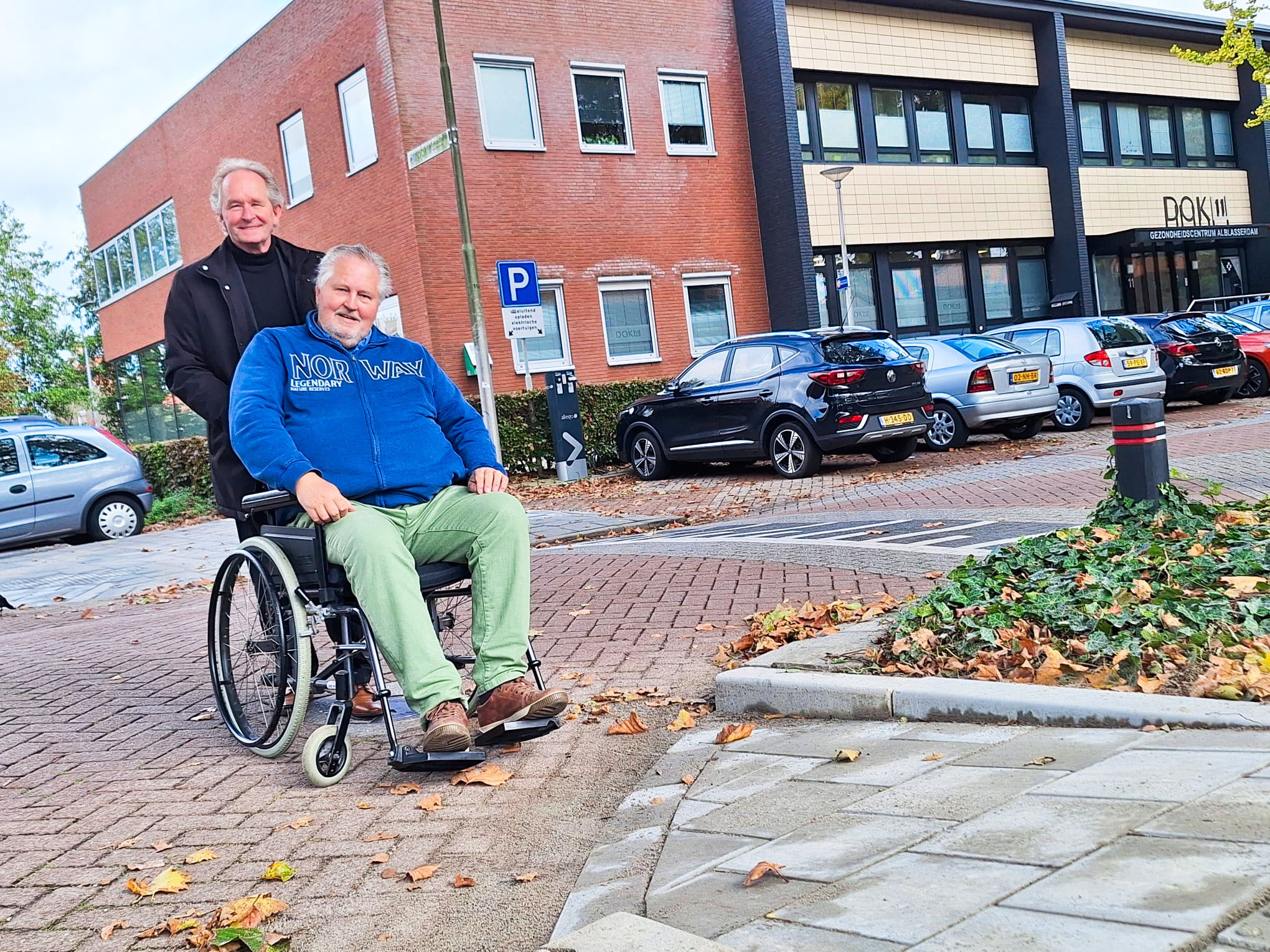 Wethouder Japenga en raadslid Van Krimpen