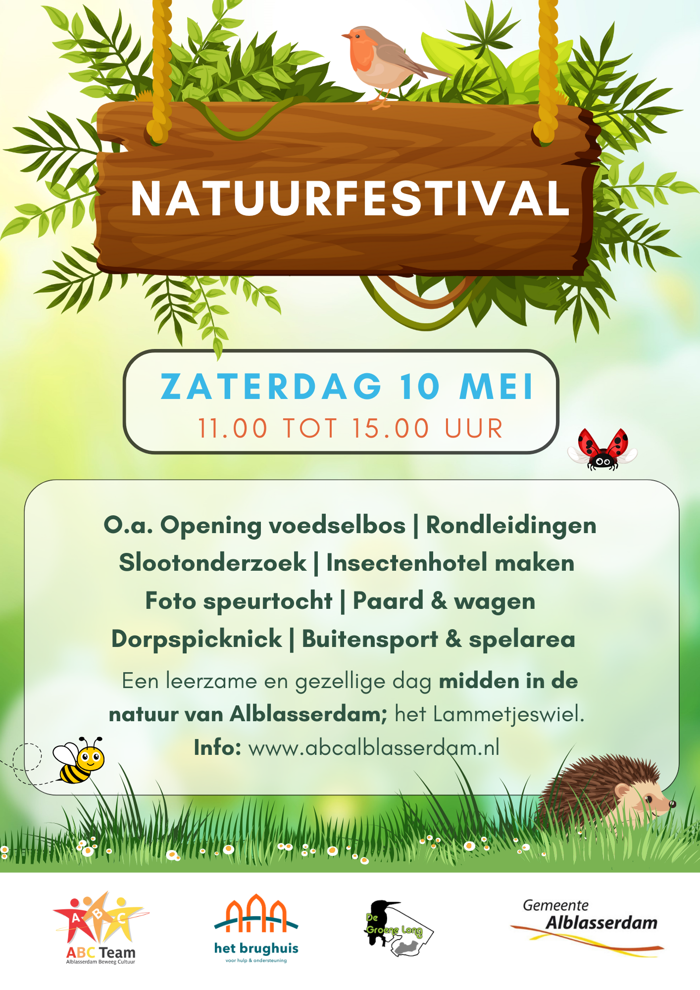 Natuurfestival aankondiging