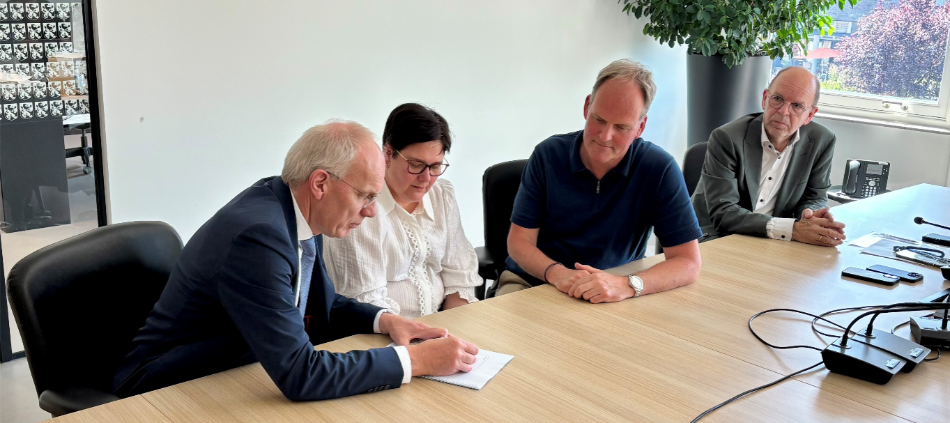 Ondertekening coalitieakkoord Alblasserdam 2026-2030
