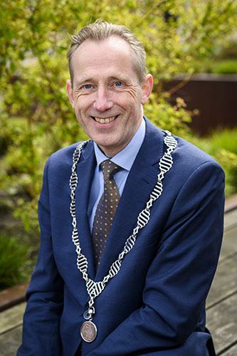 Burgemeester Jan Willem Boersma