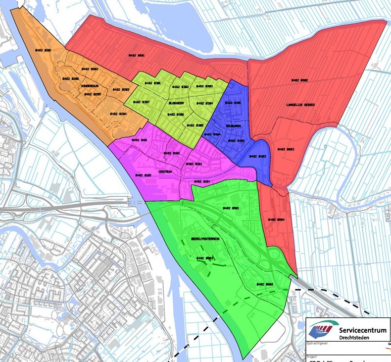 Wijk-en-Buurtgrenzen-Alblasserdam